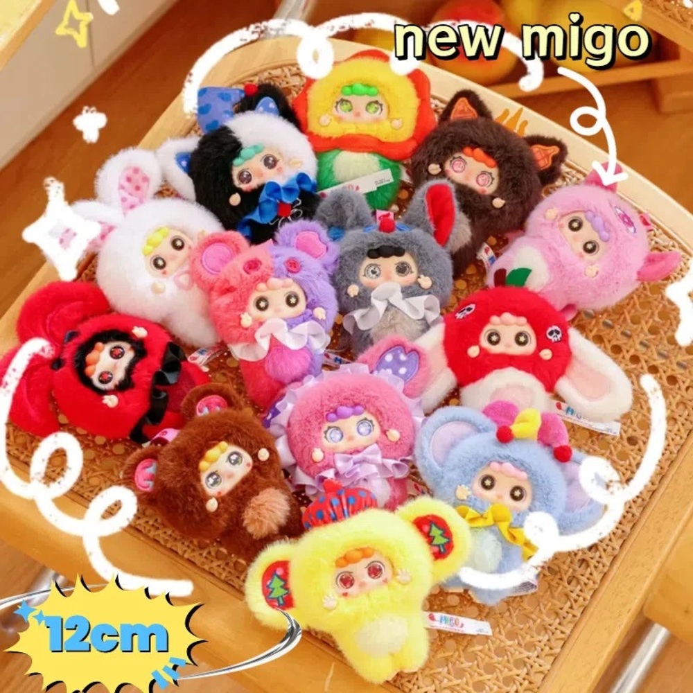 New Migo Little Troublemaker Plush Pendant Series Blind Box